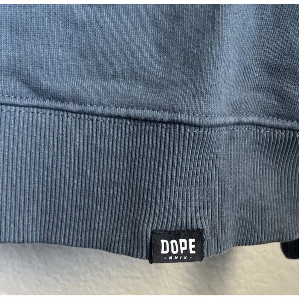 Dope Common Peak 22 Men's M Hoodie Mountain Range Graphic - Picture 8 of 8